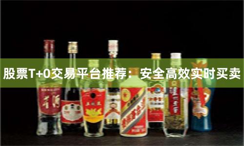 股票T+0交易平台推荐：安全高效实时买卖